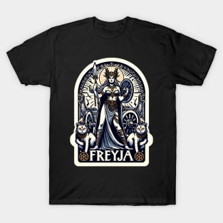 Freyja: Goddess of Love and War T-Shirt